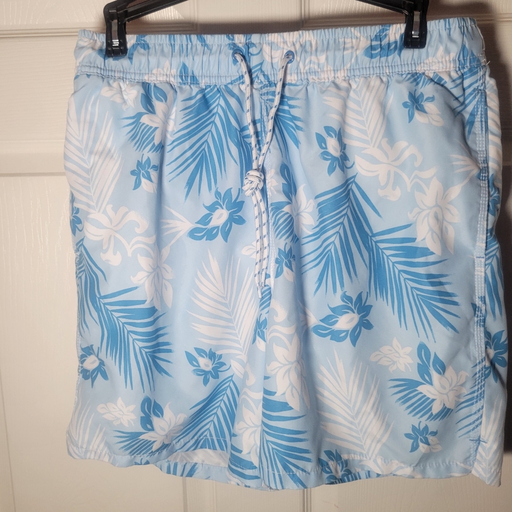 Goodfellow & Company Blue Swim Trunks M